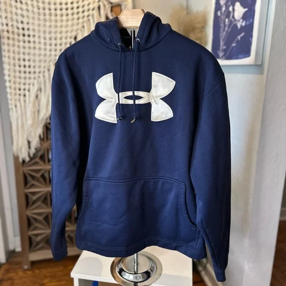 Under Armour Men's Blue Hoodie - Picture 3 of 10